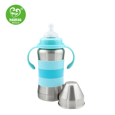 Standard Neck Stainless Steel Thermal Baby Bottle ( 270ml )